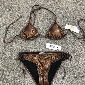 Brand NEW! Bronze bikini
